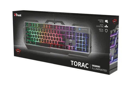 Клавиатура, TRUST GXT 856 Torac Gaming Keyboard US - image 5