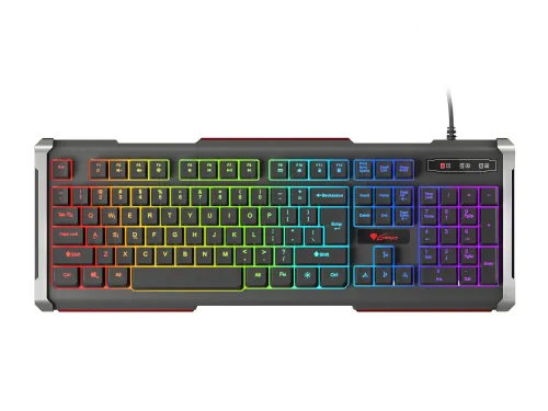 Клавиатура, Genesis Gaming Keyboard Rhod 400 Rgb Backlight Us Layout