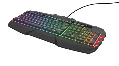 Клавиатура, TRUST GXT 881 Odyss Semi-mechanical Keyboard US - image 2