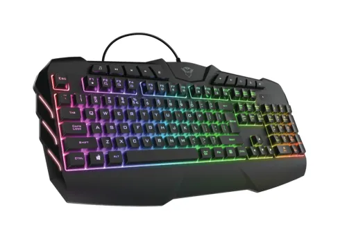Клавиатура, TRUST GXT 881 Odyss Semi-mechanical Keyboard US - image 3