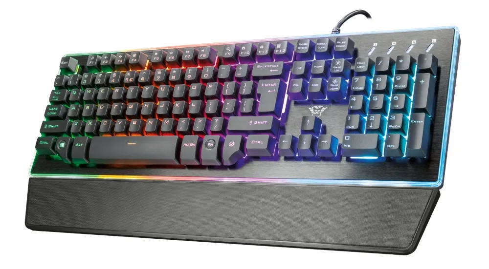 Клавиатура, TRUST GXT 860 Thura Semi-mechanical Keyboard - image 1