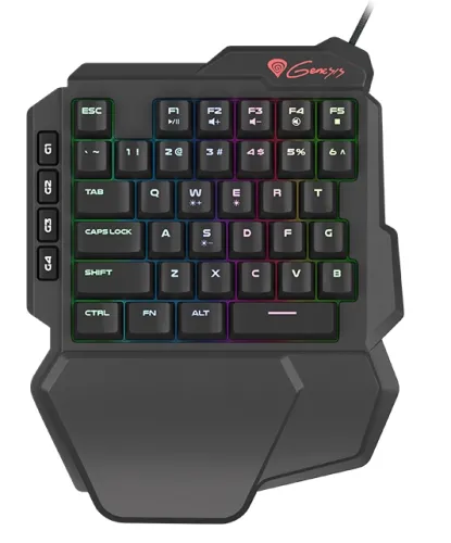 Клавиатура, Genesis Gaming Keyboard Thor 100 Keypad Rgb Backlight