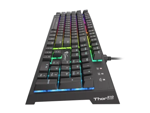 Клавиатура, Genesis Hybrid Switch Gaming Keyboard Thor 210 RGB US Layout Backlight - image 2