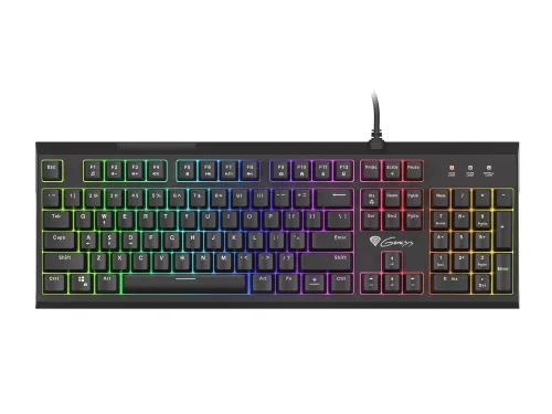 Клавиатура, Genesis Hybrid Switch Gaming Keyboard Thor 210 RGB US Layout Backlight