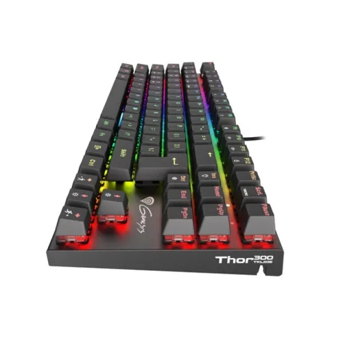 Клавиатура, Genesis Mechanical Gaming Keyboard Thor 300 TKL RGB US Layout - image 1