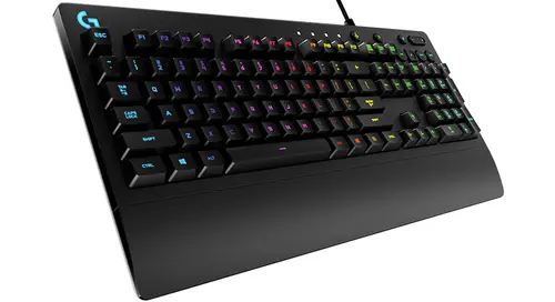 Клавиатура, Logitech G213 Prodigy Gaming Keyboard, Lightsync, Spill Resistant, Palm Rest, Media Controls, Black - image 1