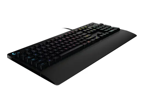Πληκτρολόγιο, Logitech G213 Prodigy Gaming Keyboard, Lightsync, ανθεκτικό στα υγρά, Palm Rest, χειριστήρια πολυμέσων, μαύρο - 3