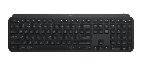 Клавиатура, Logitech MX Keys Advanced Wireless Illuminated Keyboard - GRAPHITE - US INT'L - 2.4GHZ/BT - N/A - INTNL
