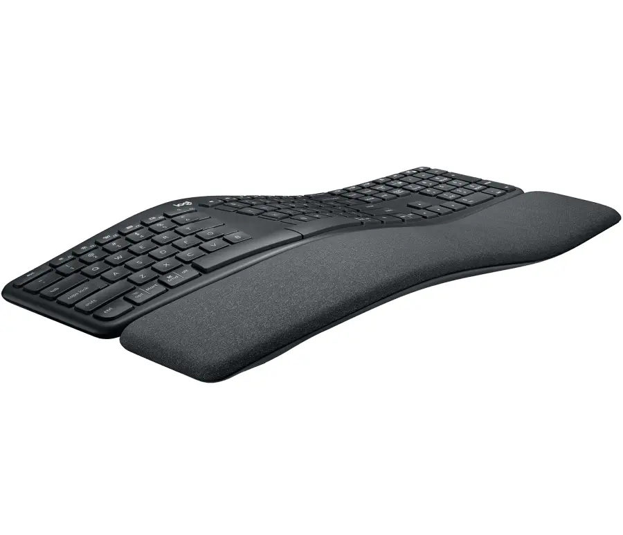 Клавиатура, Logitech Wireless Keyboard ERGO K860, US INTL, Central, Graphite - image 2