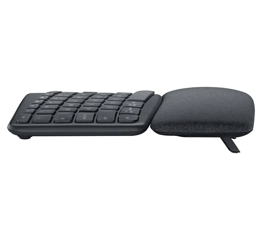 Клавиатура, Logitech Wireless Keyboard ERGO K860, US INTL, Central, Graphite - image 3