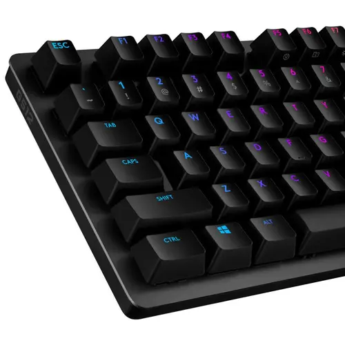 Клавиатура, Logitech G512 Keyboard, GX Red Linear, Lightsync RGB, USB Passthrough Data/Power, Alumium Alloy, Game Mode, Black Carbon - image 2
