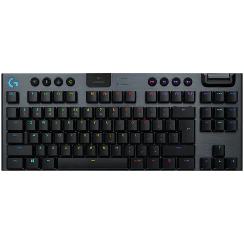 Πληκτρολόγιο, Logitech G915 Wireless TKL Keyboard, GL Tactile Low Profile, Lightspeed Wireless, Lightsync RGB, Game Mode, χειριστήρια πολυμέσων Πληκτρολόγιο, Logitech G915 Wireless TKL Keyboard, GL Tactile Low Profile, Lightspeed Wireless, Lightsync RGB, Game Mode, χειριστήρια πολυμέσων