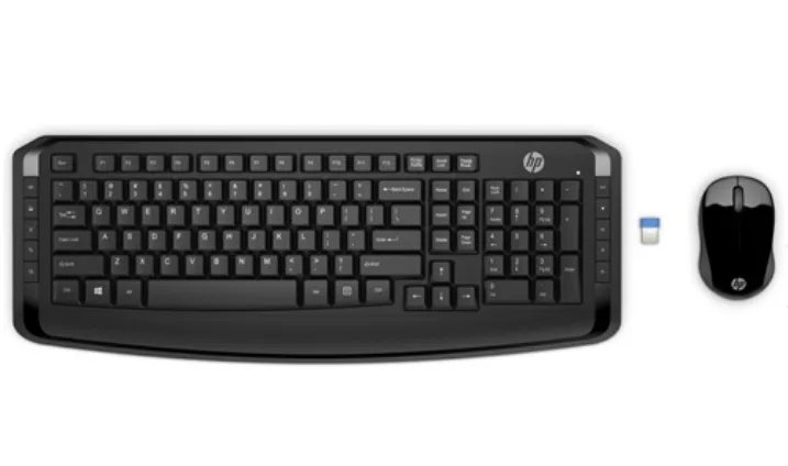 Клавиатура, HP Wireless Keyboard & Mouse 300 EURO