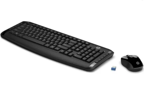Клавиатура, HP Wireless Keyboard & Mouse 300 EURO - image 1