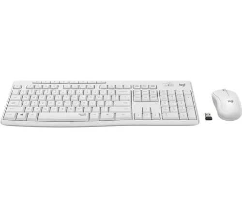 Σετ, Logitech MK295 Silent Wireless Combo - OFF WHITE - US INTL - 2.4GHZ - INTNL - 2