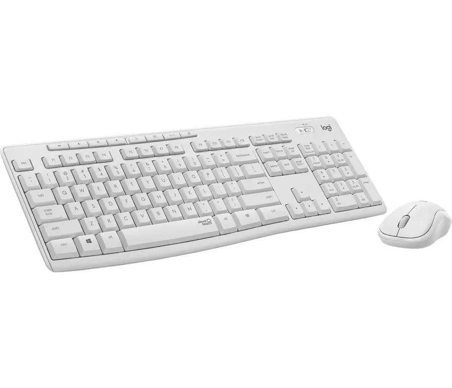 Set, Logitech MK295 Silent Wireless Combo - OFF WHITE - US INTL - 2.4GHZ - INTNL - image 2
