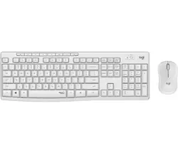 Комплект, Logitech MK295 Silent Wireless Combo - OFF WHITE - US INTL - 2.4GHZ - INTNL