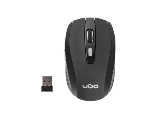 Мишка, uGo Mouse MY-03 wireless optical 1800DPI, Black