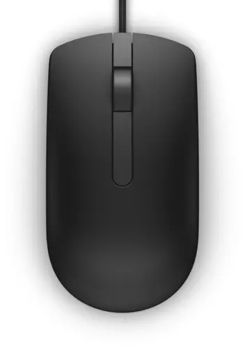 Mouse, Dell MS116 optic, negru - 1