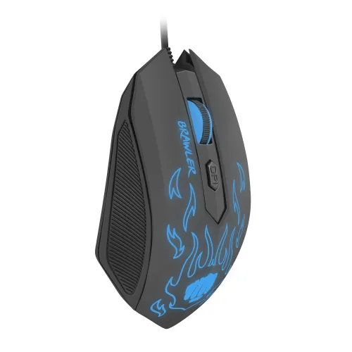 Мишка, Fury Gaming mouse, Brawler optical 1600dpi Illuminated Black - image 5