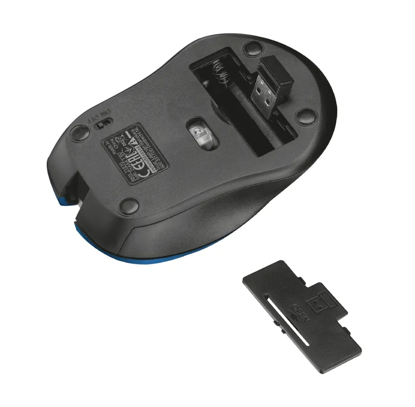 Мишка, TRUST Mydo Silent Wireless Mouse BLU - image 4