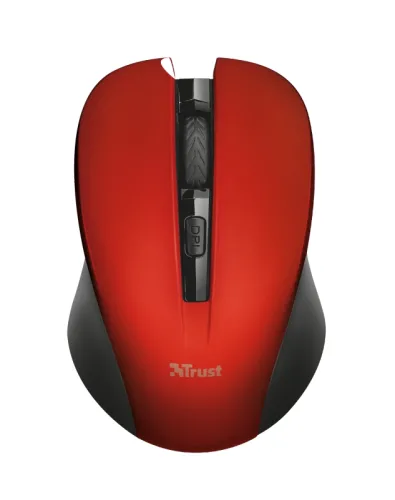 Мишка, TRUST Mydo Silent Wireless Mouse RED