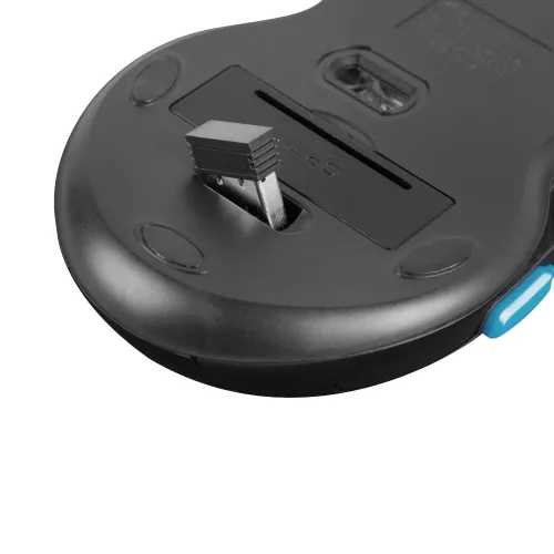 Мишка, Fury Wireless gaming mouse, Stalker 2000DPI, Black-Blue - image 4