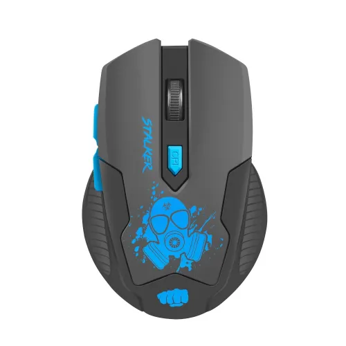 Мишка, Fury Wireless gaming mouse, Stalker 2000DPI, Black-Blue