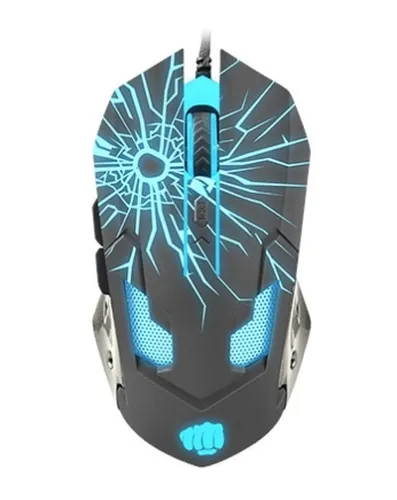 Мишка, Fury Gaming mouse, Gladiator, optical 3200DPI, Illuminated black