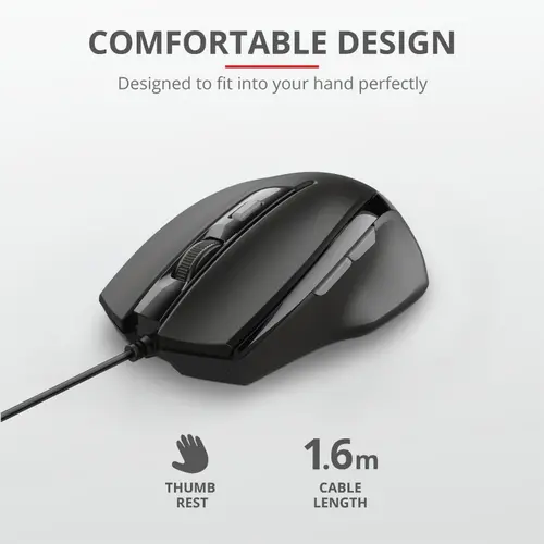 Ποντίκι, TRUST Voca Comfort Mouse - 5