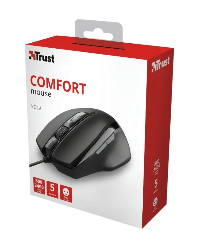 Mouse, TRUST Voca Comfort Mouse - image 7