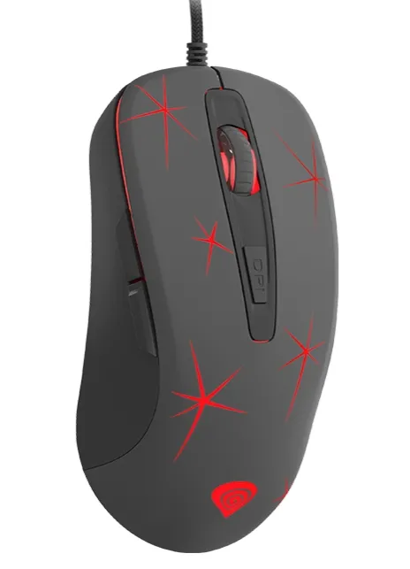 Мишка, Genesis Gaming Mouse Krypton 110 Optical 2400Dpi Illuminated Black - image 1