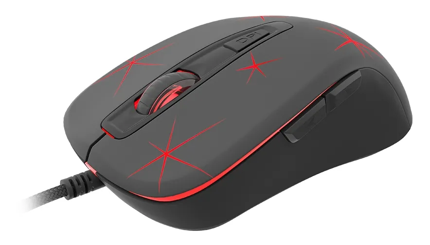 Мишка, Genesis Gaming Mouse Krypton 110 Optical 2400Dpi Illuminated Black - image 2