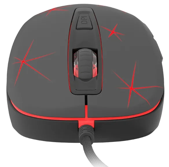 Мишка, Genesis Gaming Mouse Krypton 110 Optical 2400Dpi Illuminated Black - image 3