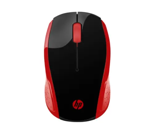 Mouse, HP 200 Emprs Red mouse fără fir - 1
