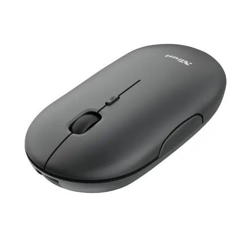 Мишка, TRUST Puck Wireless & BT Rechargeable Mouse Black - image 2