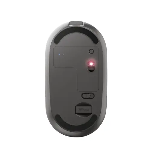 Мишка, TRUST Puck Wireless & BT Rechargeable Mouse Black - image 4