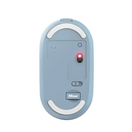 Мишка, TRUST Puck Wireless & BT Rechargeable Mouse Blue - image 4