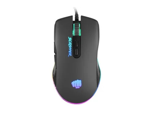 Мишка, Fury Gaming Mouse Scrapper 6400DPI Optical With Software RGB Backlight