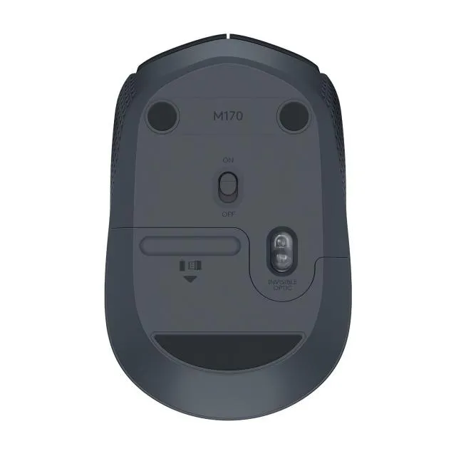 Мишка, Logitech Wireless Mouse M171 Black - image 4