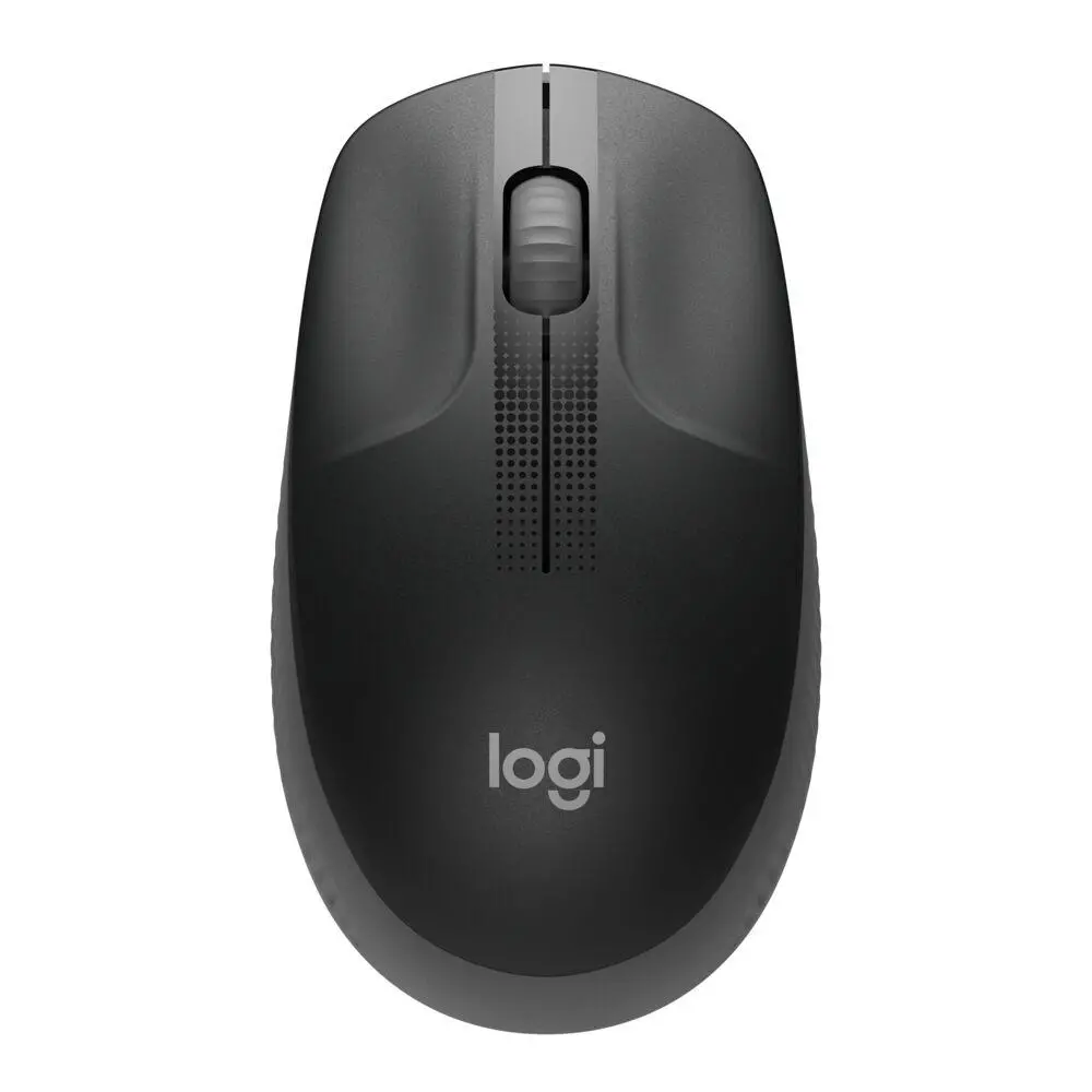 Mouse, Logitech M190 mouse fără fir de dimensiune completă - ANTRACIT - 2.4GHZ - N/A - EMEA - M190
