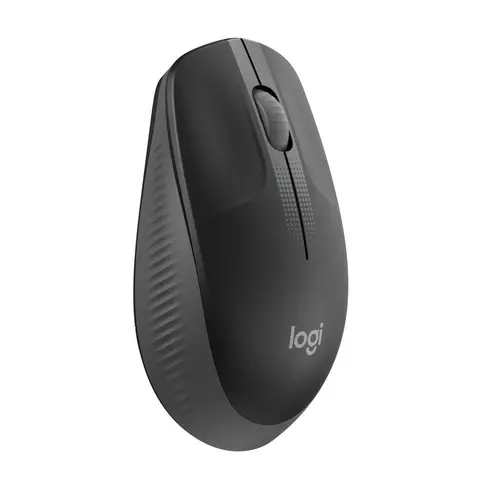 Mouse, Logitech M190 mouse fără fir de dimensiune completă - ANTRACIT - 2.4GHZ - N/A - EMEA - M190 - 2