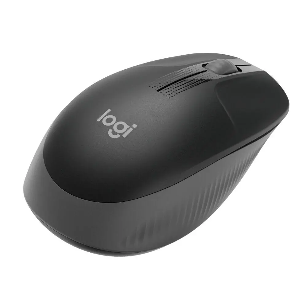 Mouse, Logitech M190 mouse fără fir de dimensiune completă - ANTRACIT - 2.4GHZ - N/A - EMEA - M190 - image 3