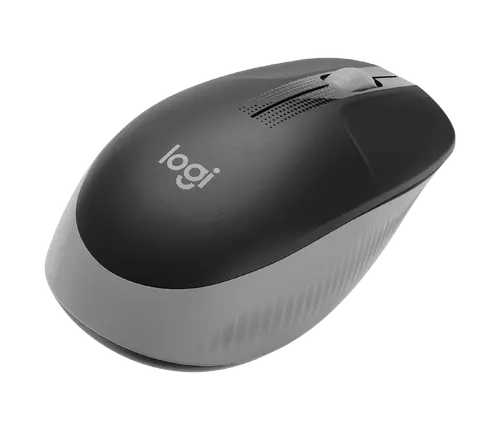 Mouse, Logitech M190 mouse fără fir full-size - GRI MEDIU - 2.4GHZ - N/A - EMEA - M190 - 2