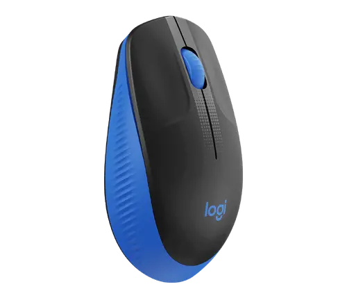 Mouse, Logitech M190 mouse fără fir full-size - ALBASTRU - 2.4GHZ - N/A - EMEA - M190 - 2