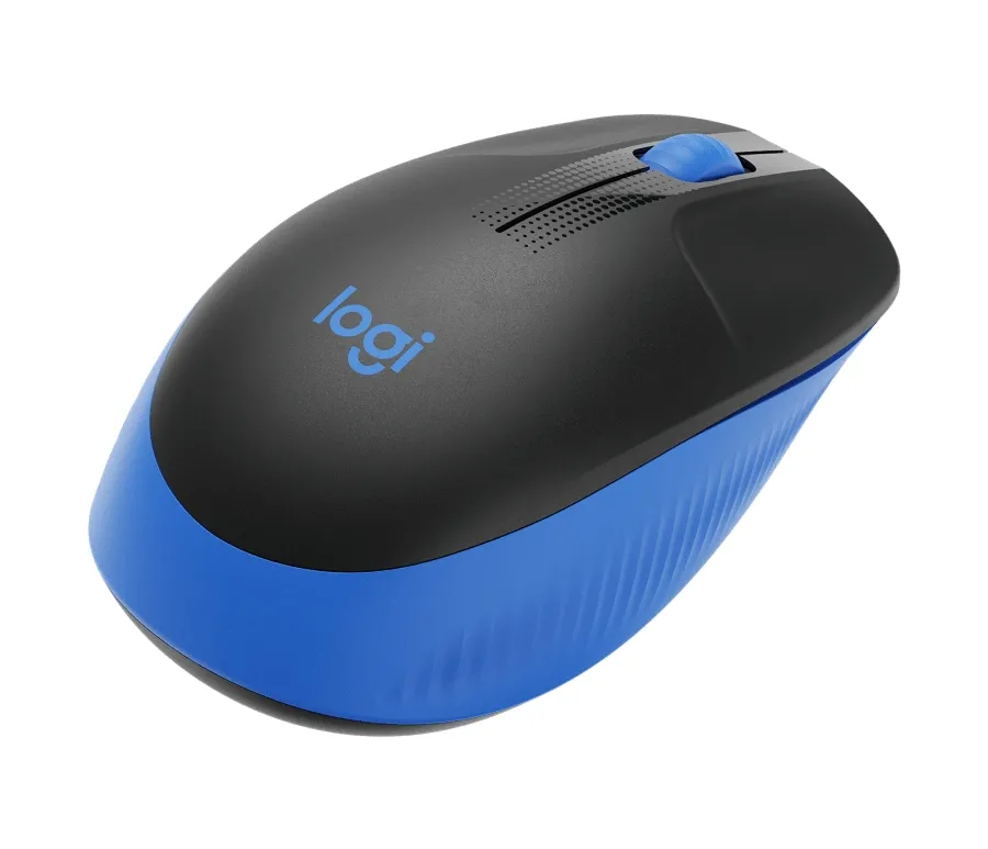 Мишка, Logitech M190 Full-size wireless mouse - BLUE - 2.4GHZ - N/A - EMEA - M190 - image 3