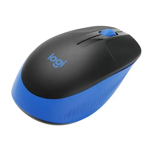Mouse, Logitech M190 mouse fără fir full-size - ALBASTRU - 2.4GHZ - N/A - EMEA - M190 - 4