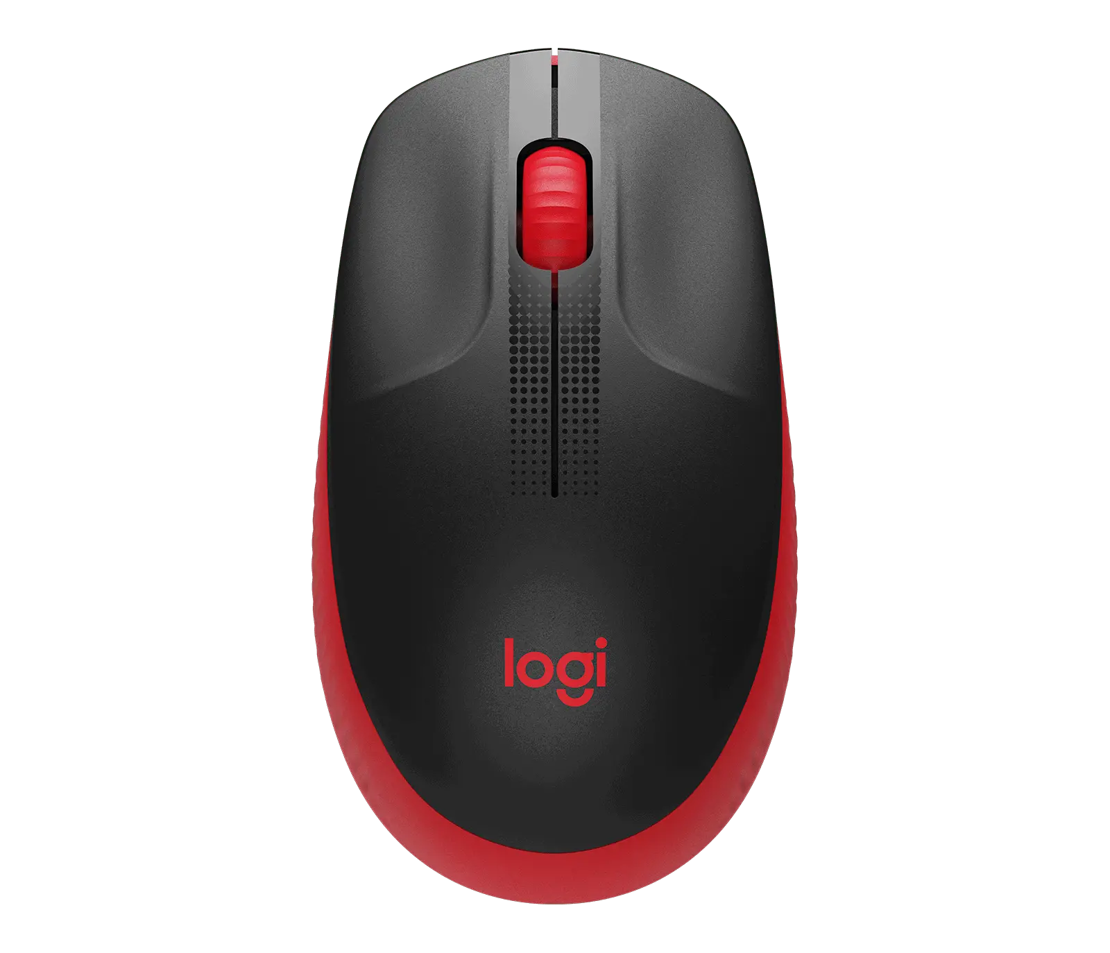 Mouse, Logitech M190 mouse fără fir full-size - ROȘU - 2.4GHZ - N/A - EMEA - M190