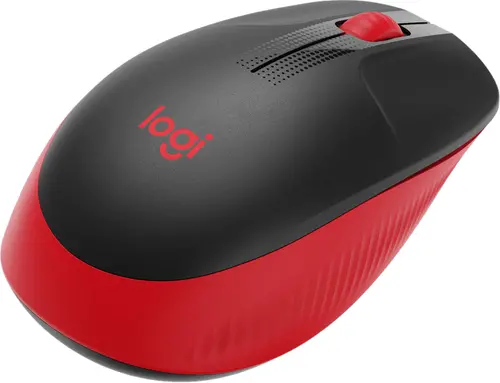 Ποντίκι, Logitech M190 ασύρματο ποντίκι πλήρους μεγέθους - ΚΟΚΚΙΝΟ - 2.4GHZ - N/A - EMEA - M190 - 4