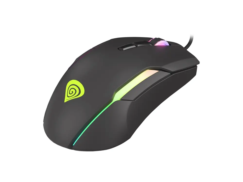 Mouse, Genesis Gaming Mouse Xenon 220 6400dpi cu software, iluminat, negru - image 1
